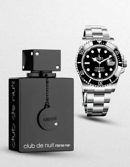 CLUB DE NUIT INTENSE 100ML + ROLEX SUBMARINER NEGRO⌚